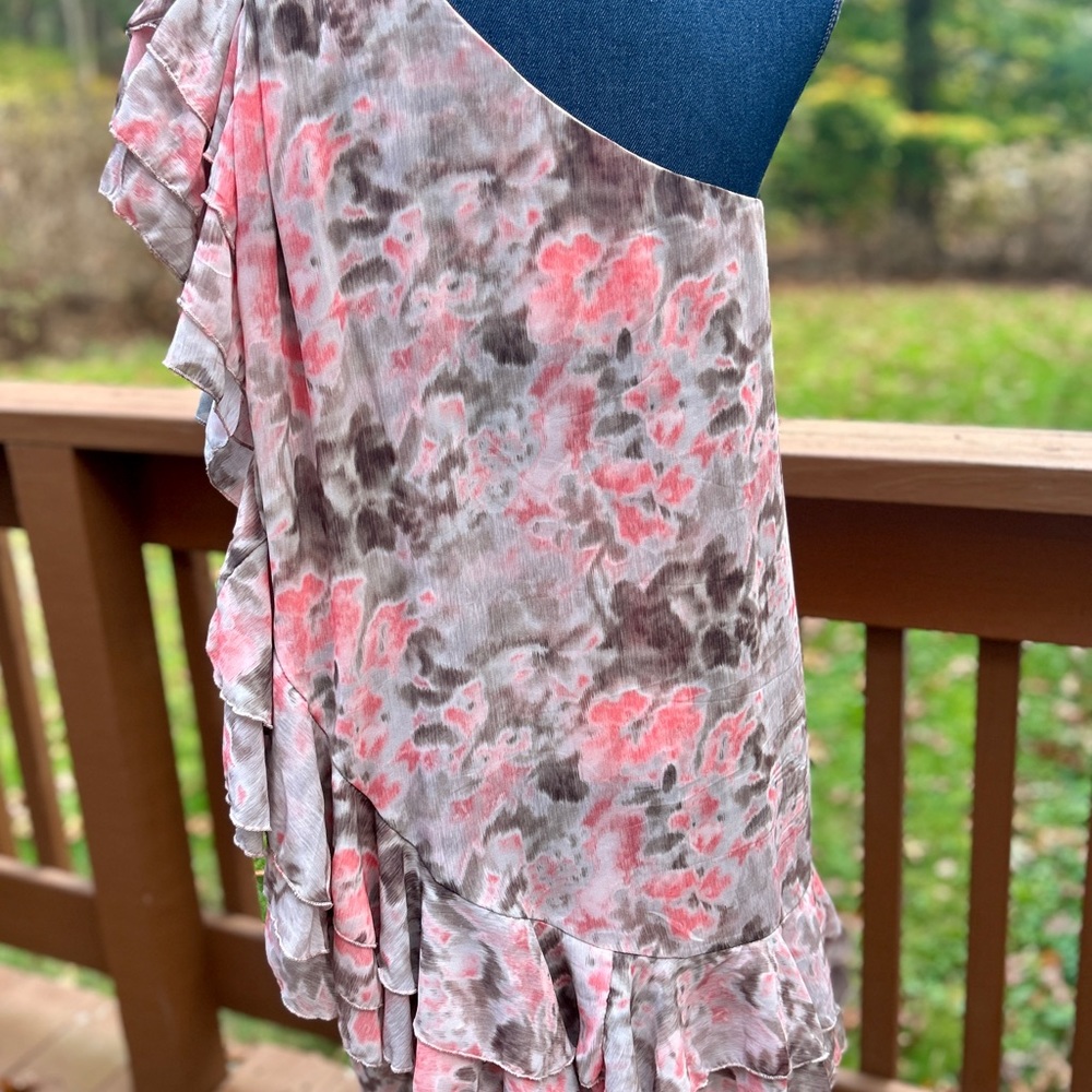 Rye one shoulder dress large boho - Picture 3 of 11